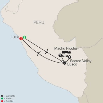 Globus - Peru Splendors 2023 - 8 Day Tour From Lima To Lima (96679)